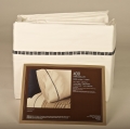400 Thread Count 4 Piece Sheet Set with Embroidery