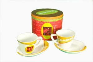 5 Piece Vespa Espresso Cups