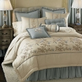 Embroidered 8 Piece Comforter Ensemble Embroidered 8 Piece Comforter Ensemble