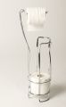 Chrome Flat Wire Toilet Paper Holder and Dispenser Chrome Flat Wire Toilet Paper Holder and Dispenser