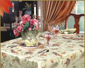 Fall Leaves Tablecloth