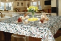 Light Weight Polyester Tablecloth Light Weight Polyester Tablecloth