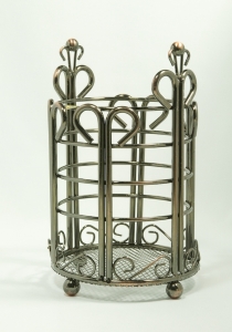 Venetian Bronze Utensil Holder