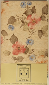 Mandy Vinyl Flannel Back Tablecloth
