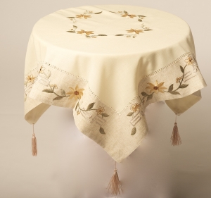 Table Topper with Tassels