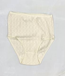 Ladies Design Beige Cotton Underwear