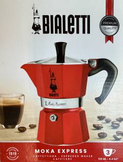 Bialetti Red Espresso Makers