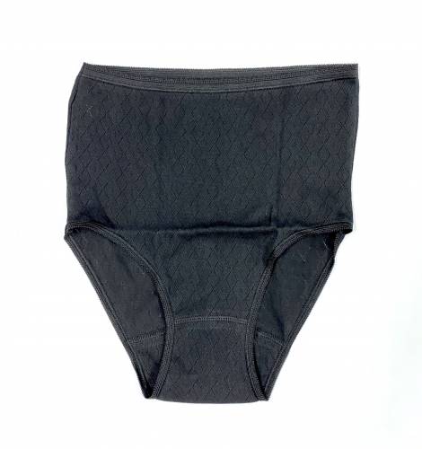 Ladies Black Cotton Underwear