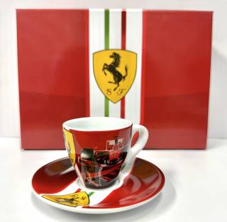 Ferrari 6 pc Espresso Cups