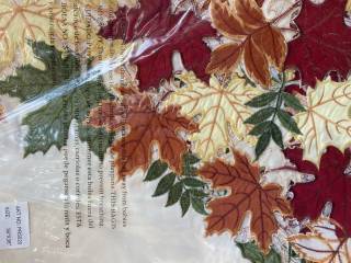 Thanksgiving 36"x36" Table Topper Leaves 1