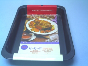 Non Stick Bake/Roast Pan - 14.5"l x 10.5"w x 2"d